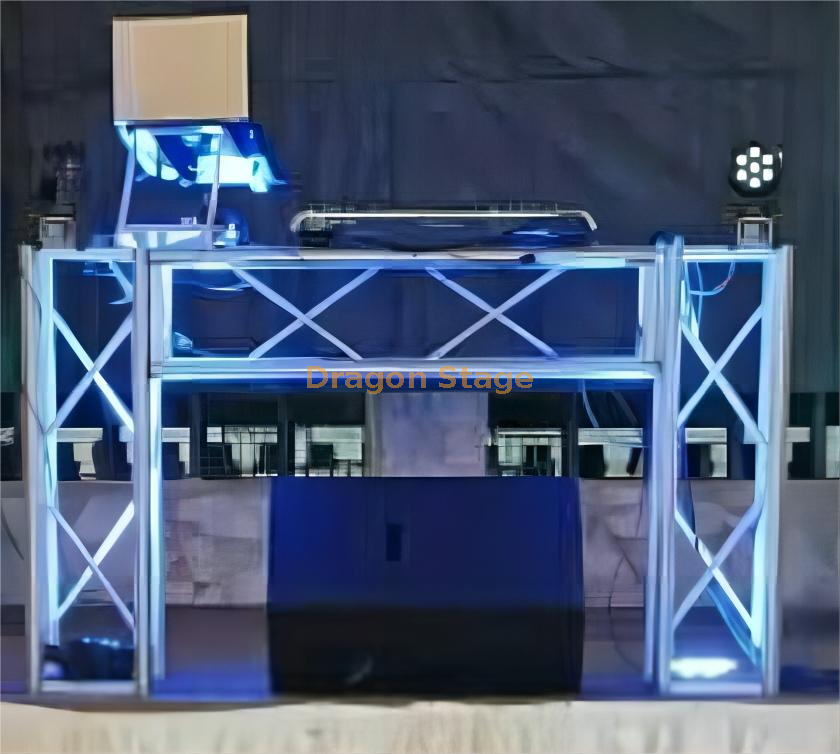 Cabina de stand de aluminio DJ DJ del fabricante de China - Etapa del dragón