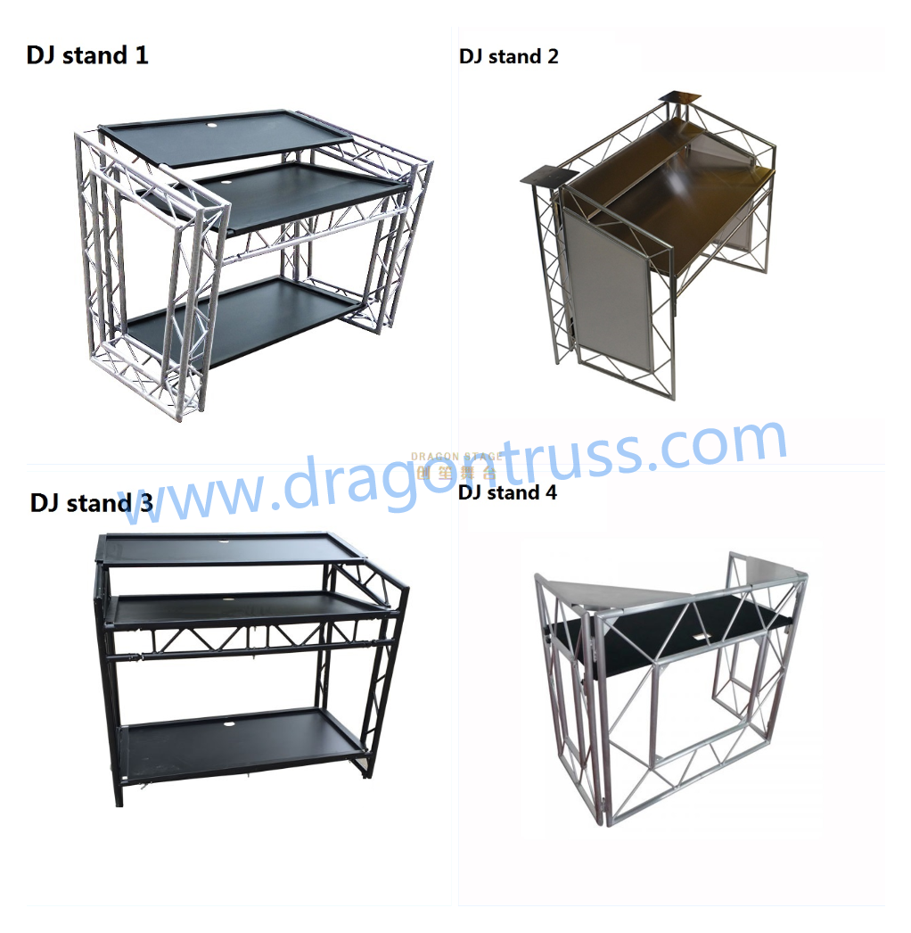 Cabina de escritorio de mesa de aluminio portátil DJ Truss para la venta de  China Fabricante - Foshan Dragon Stage Equipment Co., Ltd